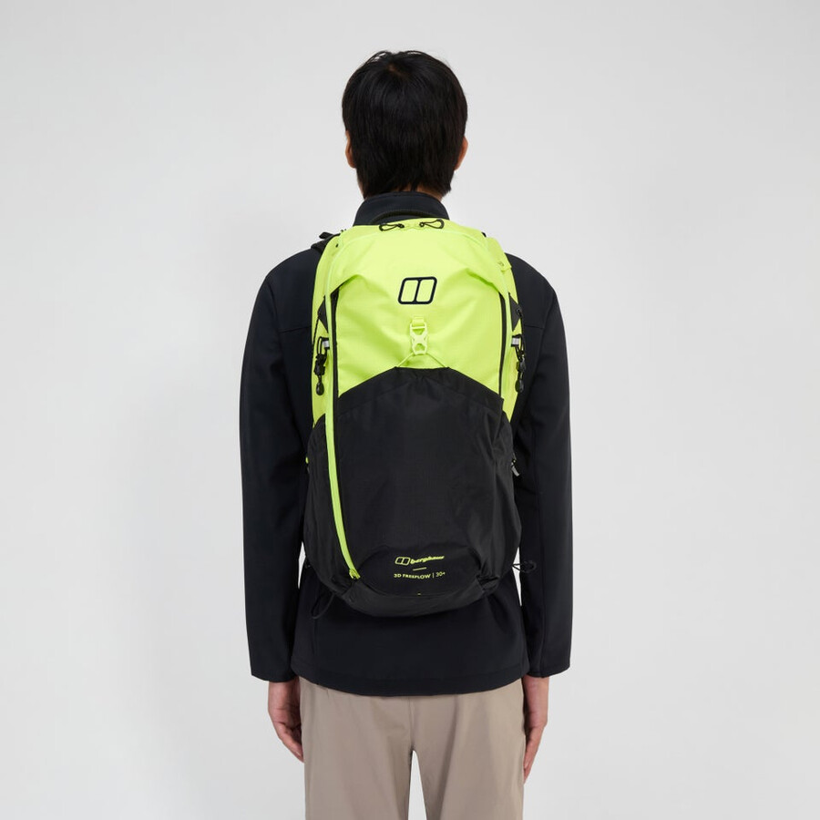 unisex 3d freeflow 305l pack - giallonero berghaus