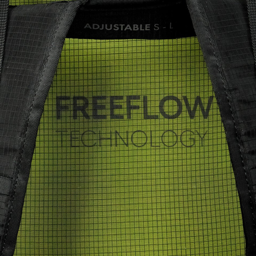 unisex 3d freeflow 305l pack - giallonero berghaus