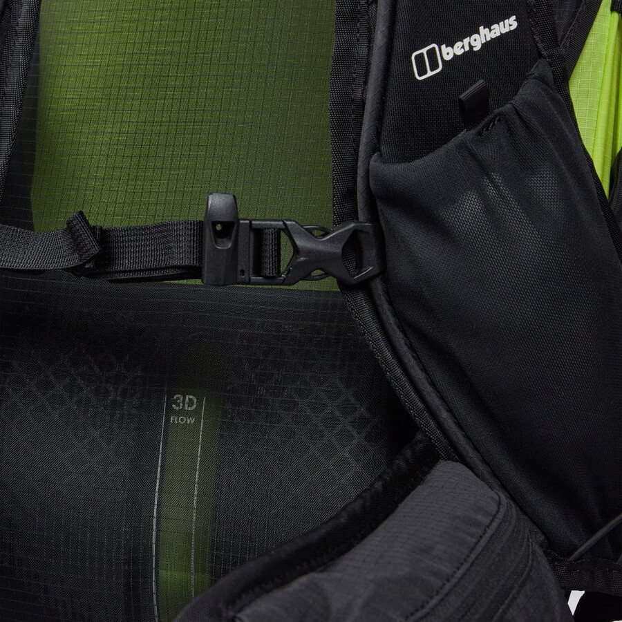 unisex 3d freeflow 305l s pack - giallonero berghaus
