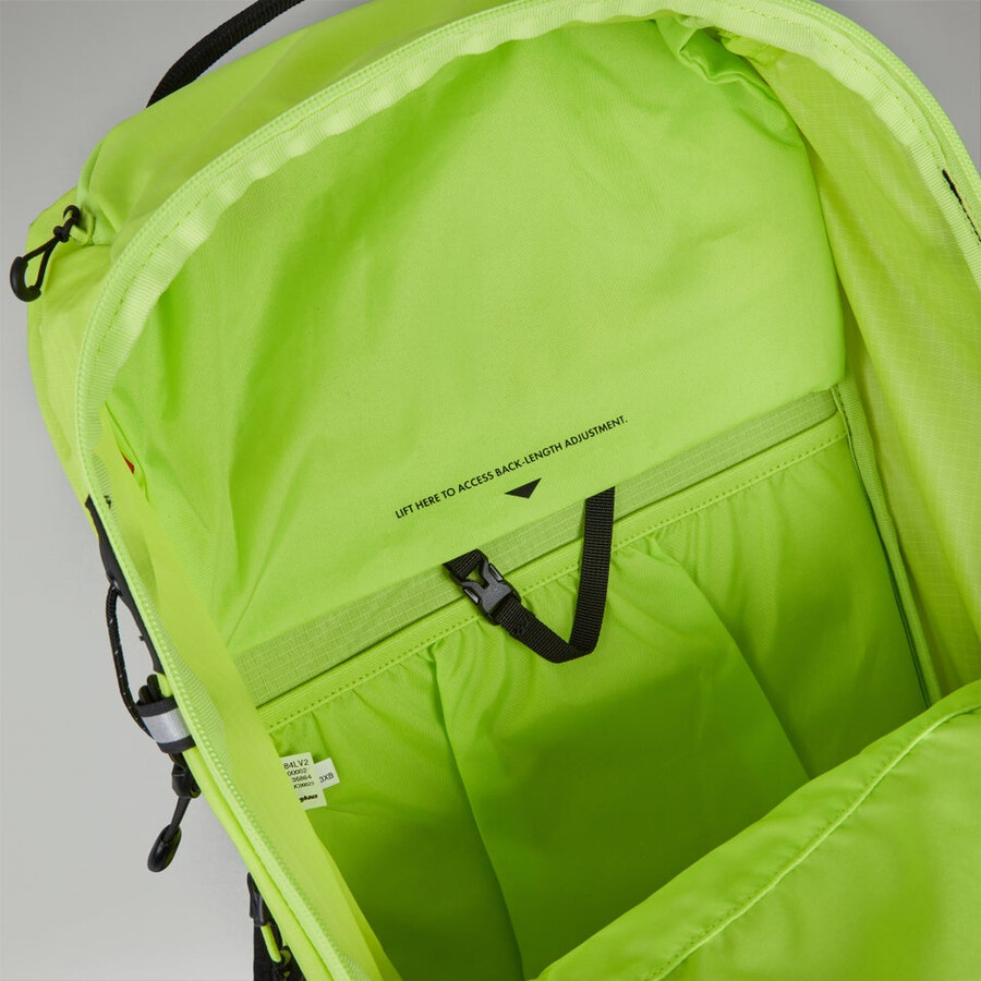 unisex 3d freeflow 305l s pack - giallonero berghaus