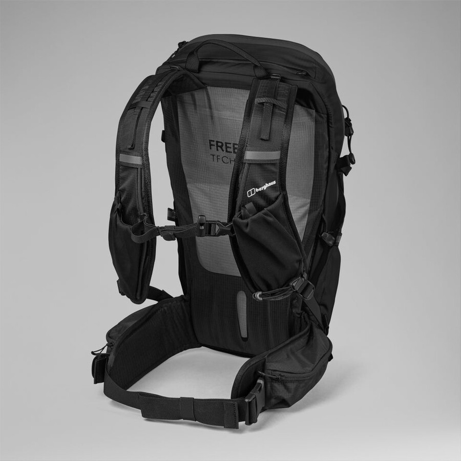 uomini remoto escursione m23 zaino - nero berghaus