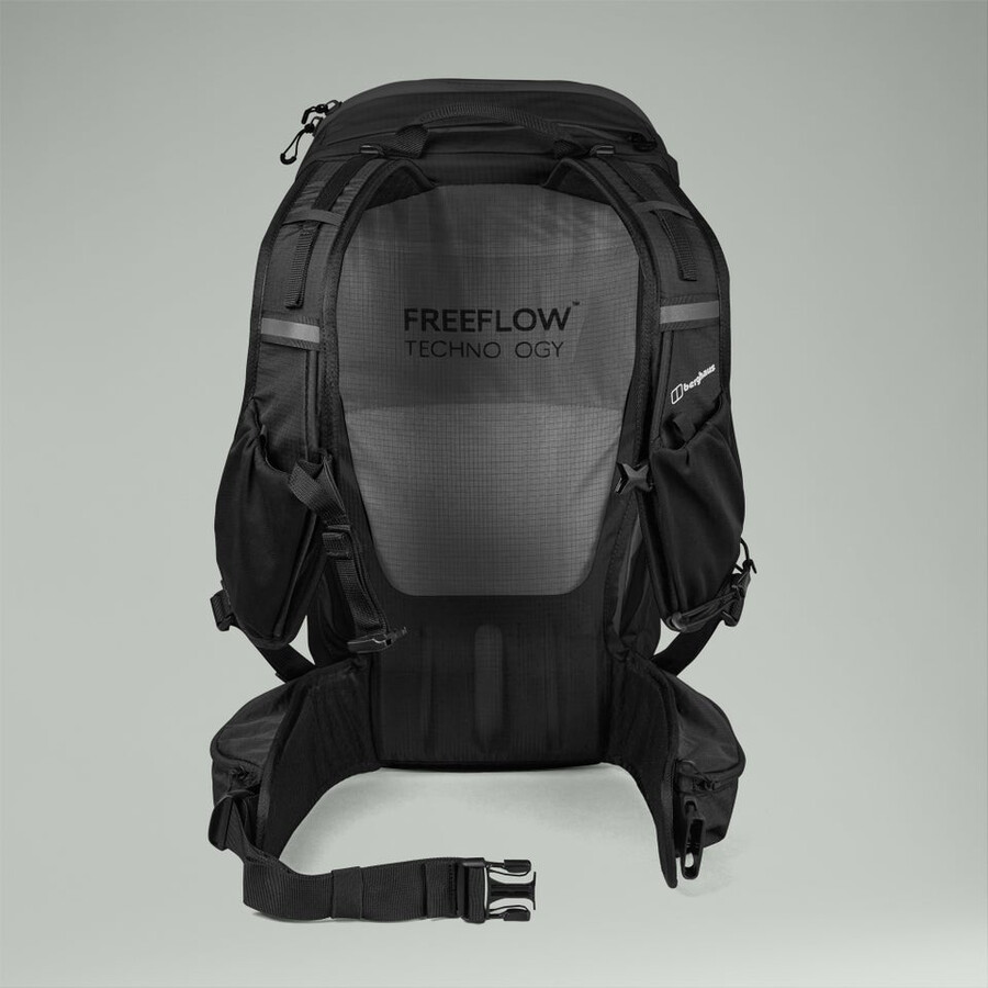 uomini remoto escursione m23 zaino - nero berghaus