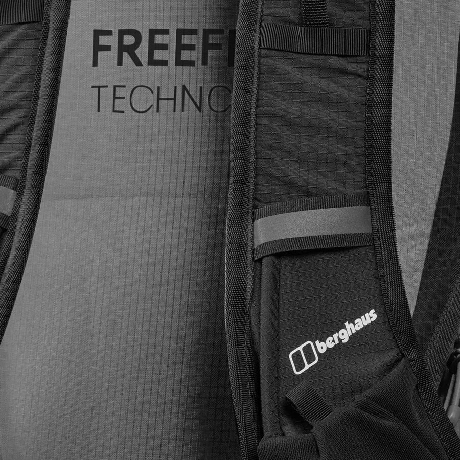 uomini remoto escursione m23 zaino - nero berghaus