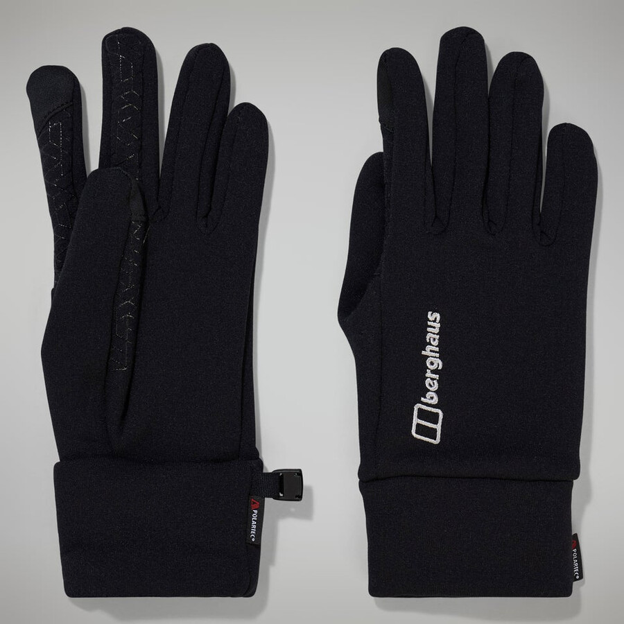 unisex polartec interagire con i guanti nero berghaus