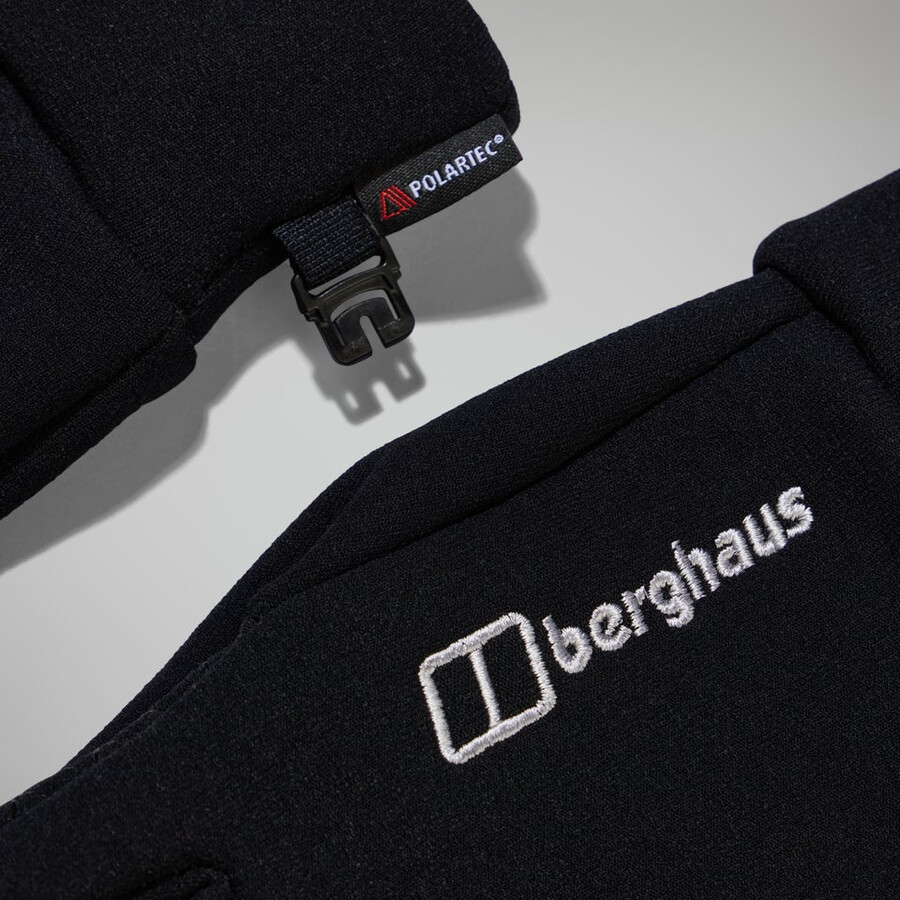 unisex polartec interagire con i guanti nero berghaus