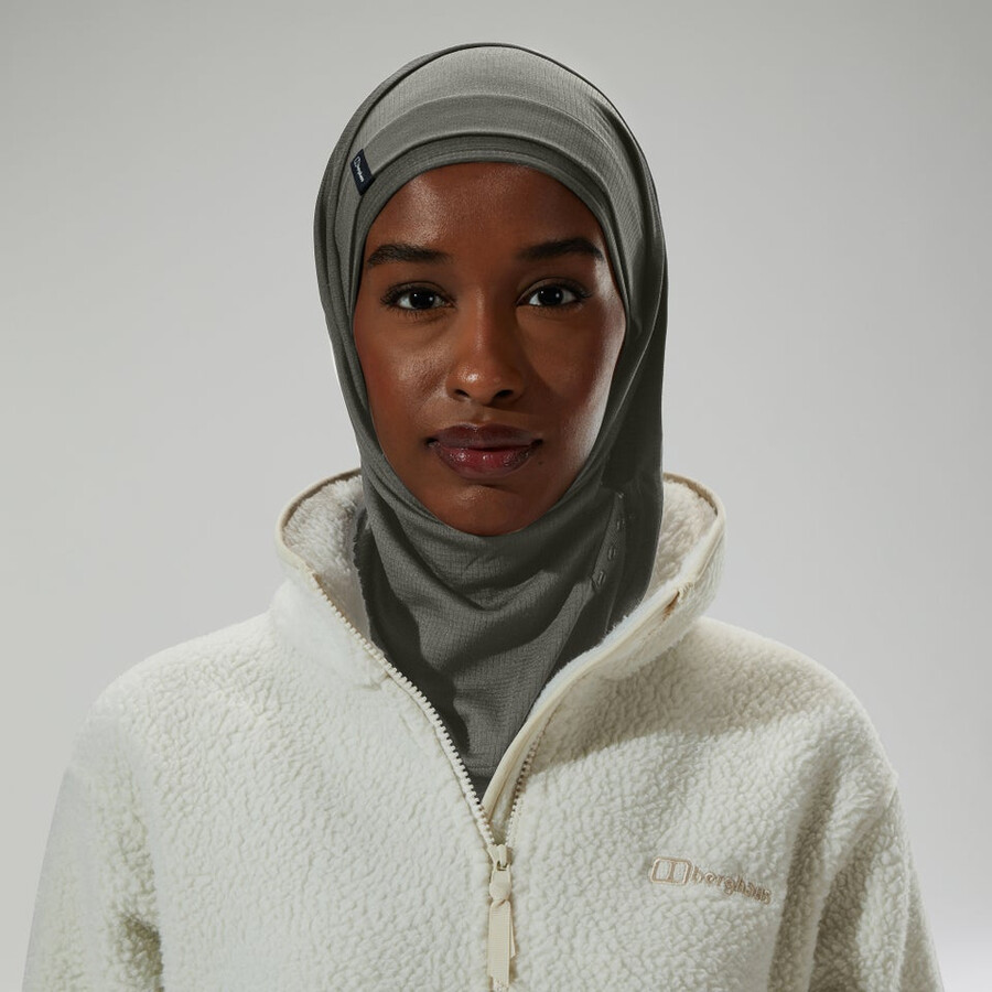 donne hijab - grigio berghaus