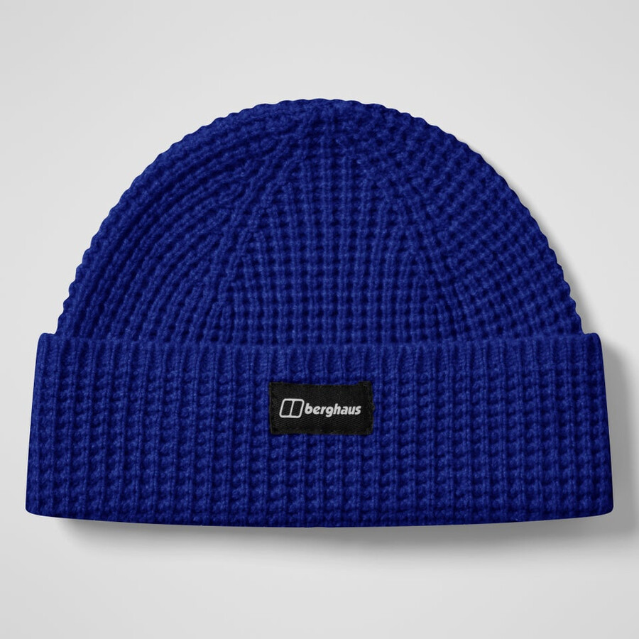 rhynie waffle rib beanie blu berghaus