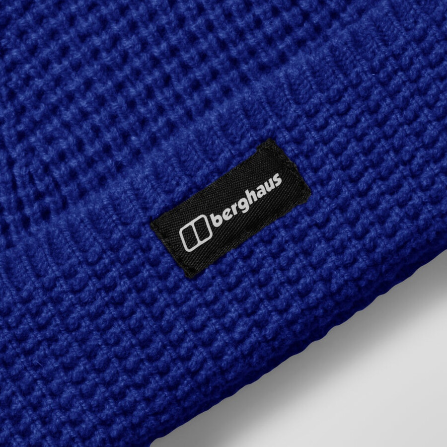 rhynie waffle rib beanie blu berghaus