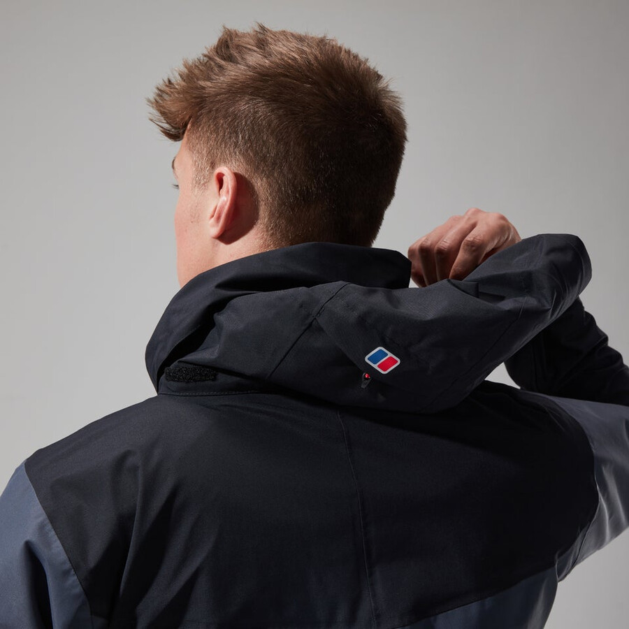 uomini arran gemini 3in1 giacca - grigio scuronero berghaus