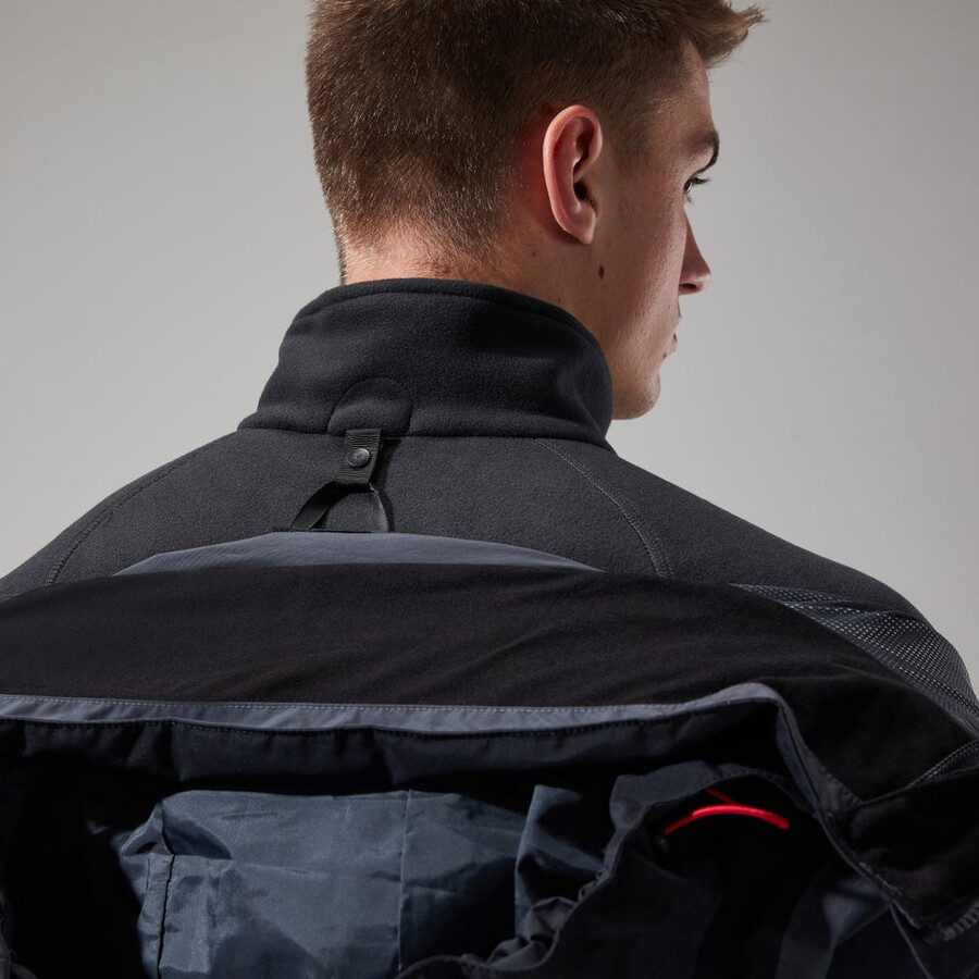 uomini arran gemini 3in1 giacca - grigio scuronero berghaus