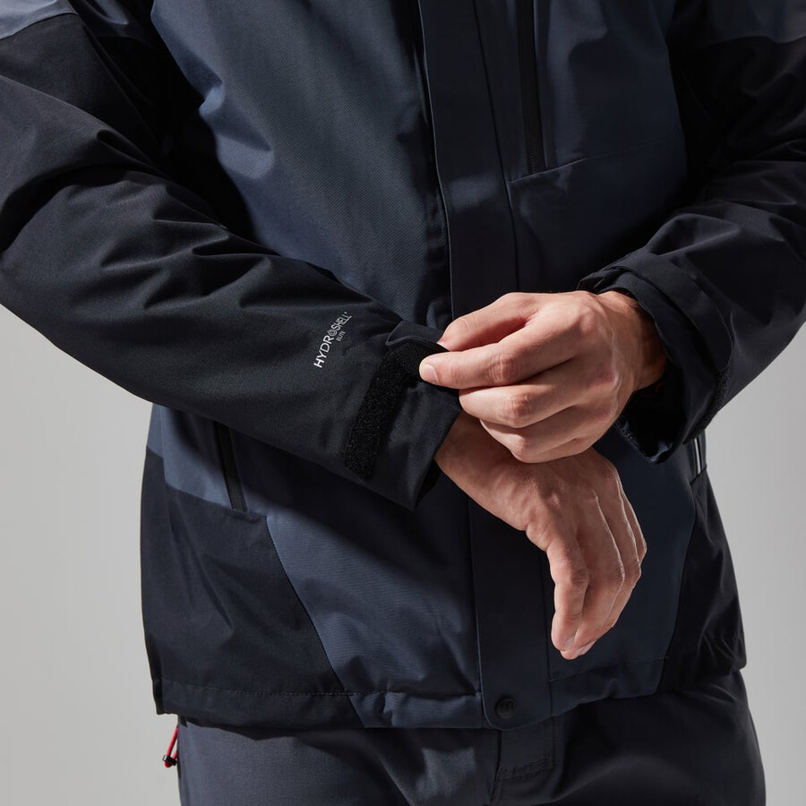 uomini arran gemini 3in1 giacca - grigio scuronero berghaus