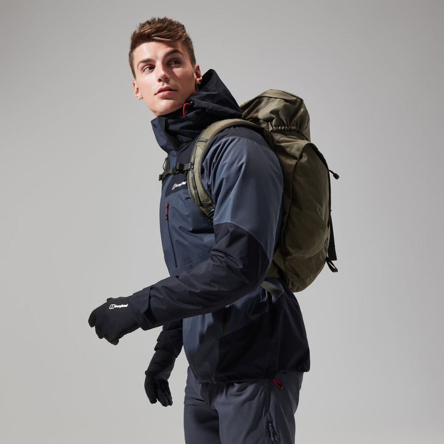 uomini arran gemini 3in1 giacca - grigio scuronero berghaus