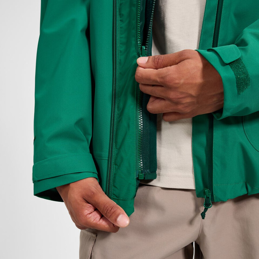 uomini vagano gemini 3in1 giacca - verde berghaus