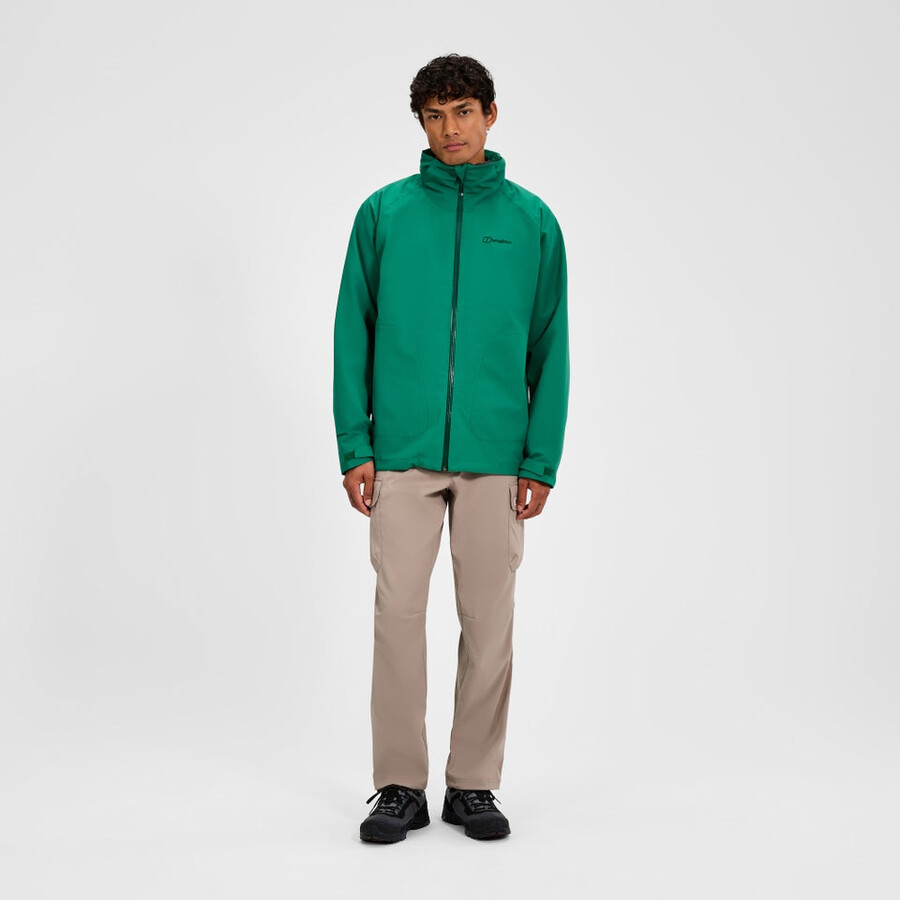 uomini vagano gemini 3in1 giacca - verde berghaus