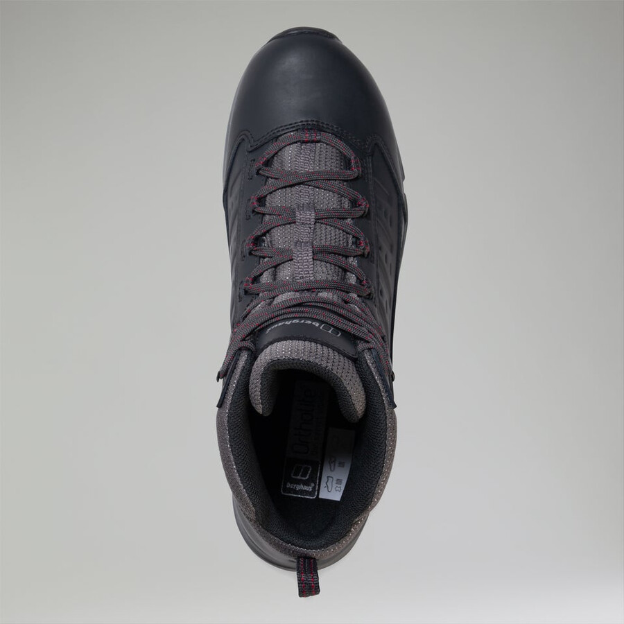 uomini expeditor ridge 2.0 - nerorosso berghaus