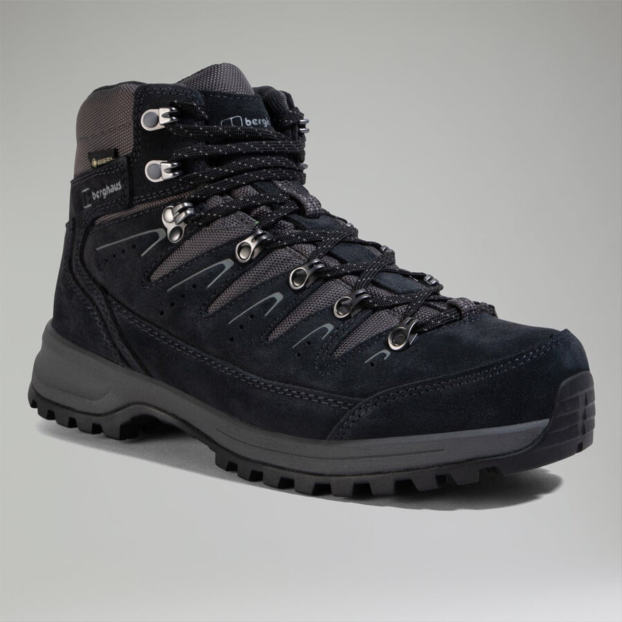 uomini explorer trek gore-tex - blu navygrigio berghaus