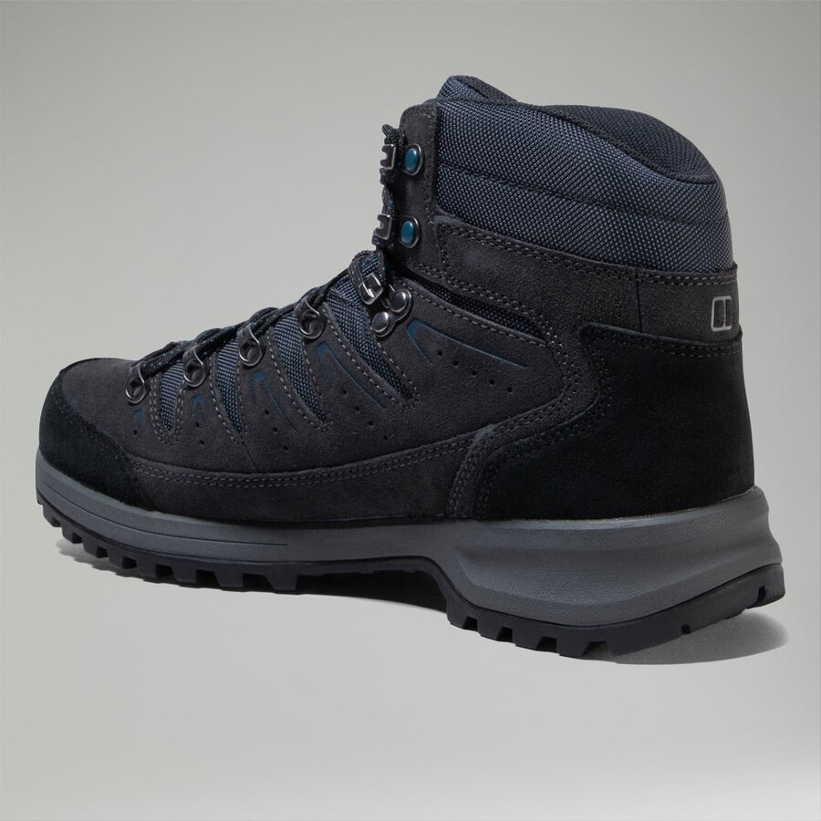 uomini explorer trek gore-tex - grigio scuroblu berghaus