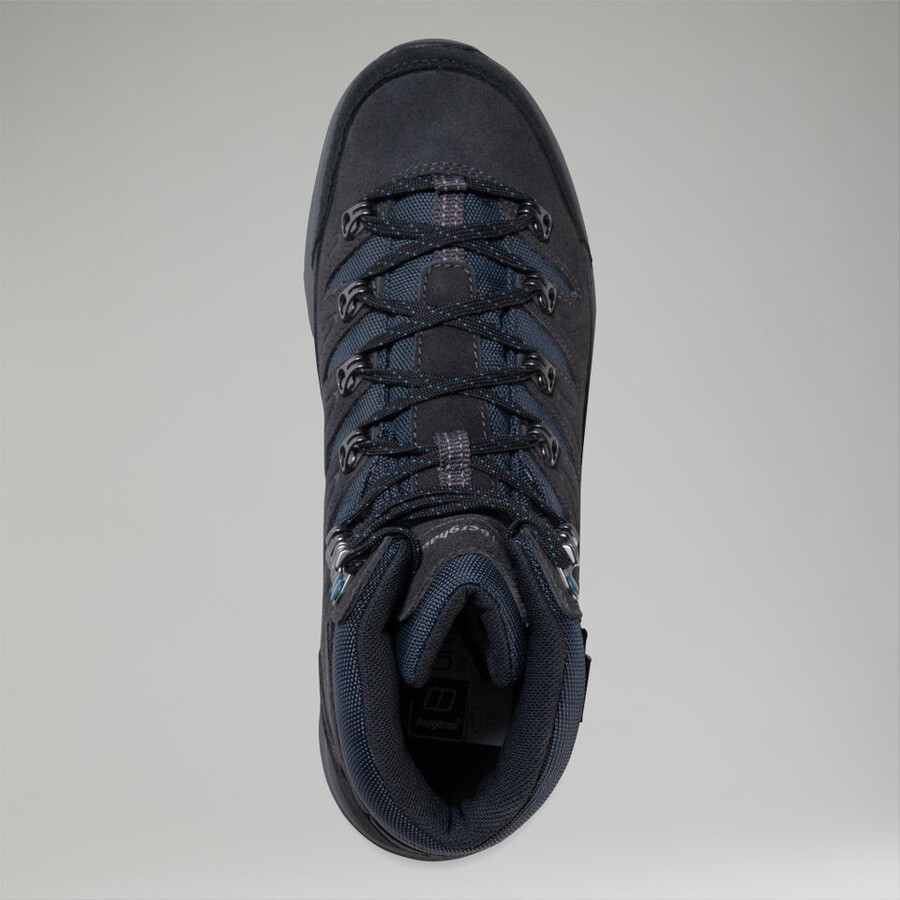 uomini explorer trek gore-tex - grigio scuroblu berghaus