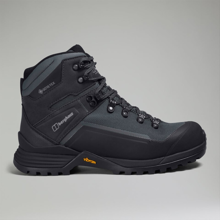 uomini tempesta trek impermeabile gore-tex boot - grigionero berghaus
