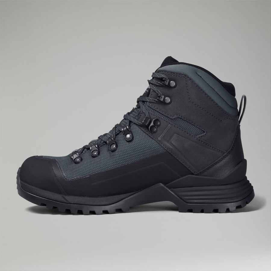 uomini tempesta trek impermeabile gore-tex boot - grigionero berghaus