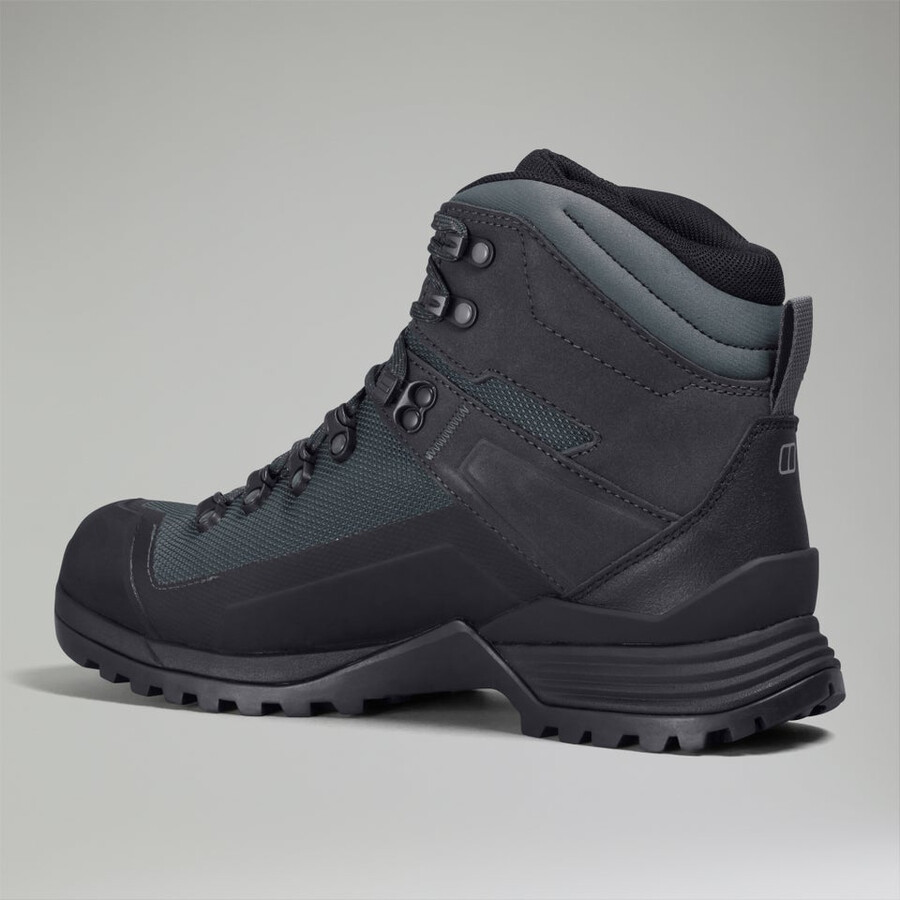 uomini tempesta trek impermeabile gore-tex boot - grigionero berghaus