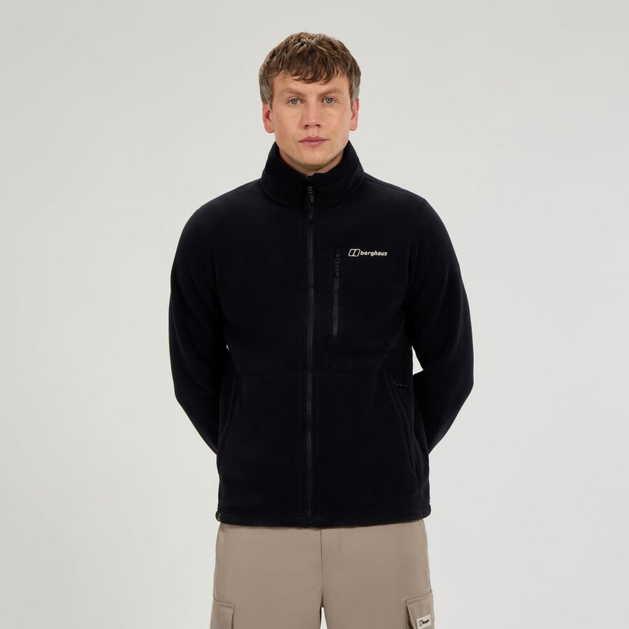 gli uomini dellattività interattive in pile polartec - nero berghaus