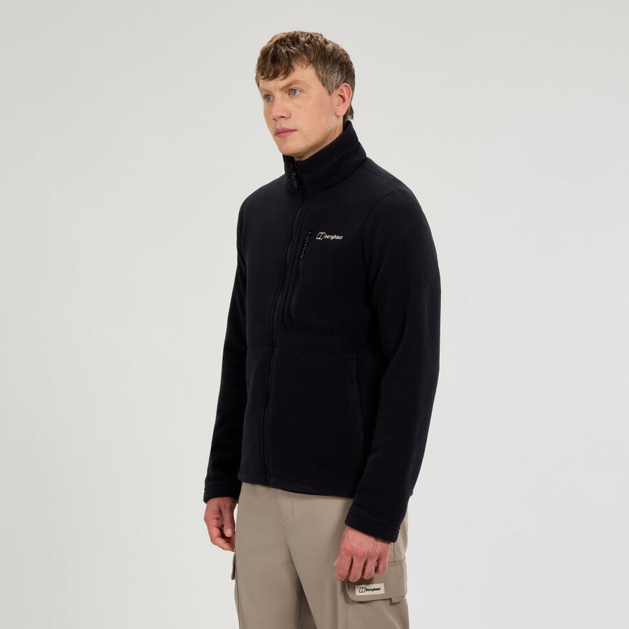 gli uomini dellattività interattive in pile polartec - nero berghaus