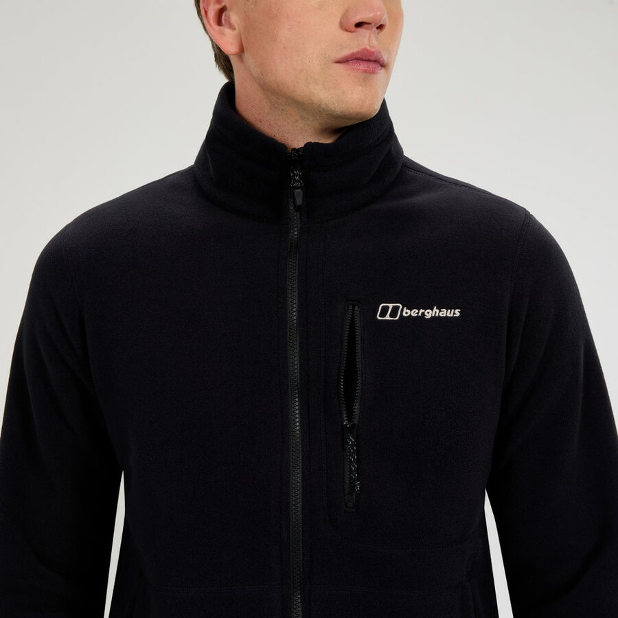gli uomini dellattività interattive in pile polartec - nero berghaus