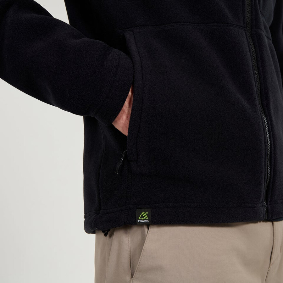 gli uomini dellattività interattive in pile polartec - nero berghaus