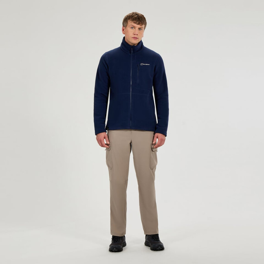 gli uomini dellattività interattive in pile polartec - blu berghaus