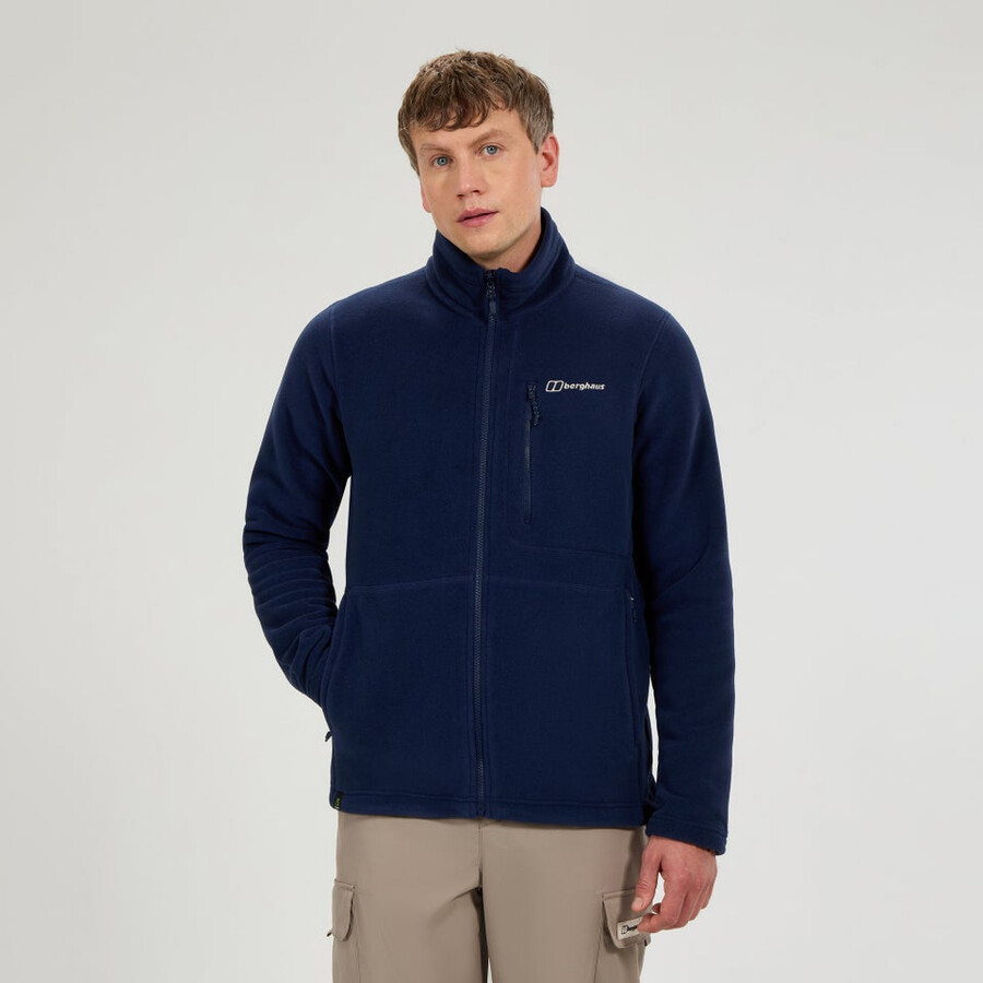 gli uomini dellattività interattive in pile polartec - blu berghaus