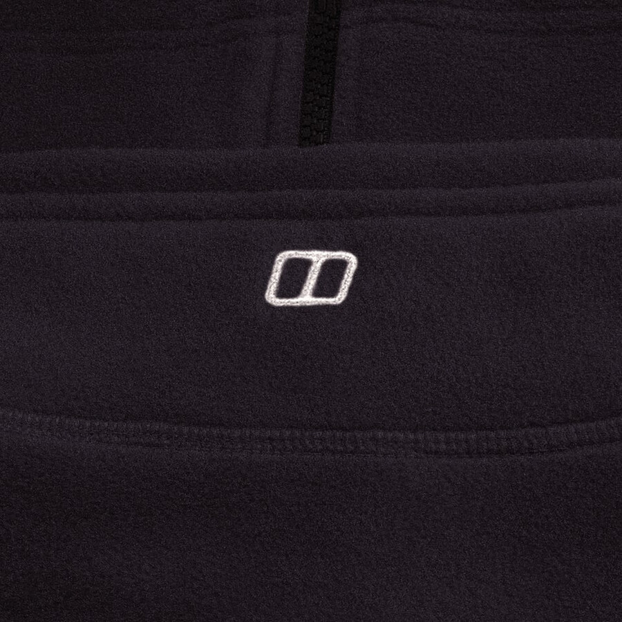 gli uomini del prisma interattiva polartec giacca in pile - nero berghaus