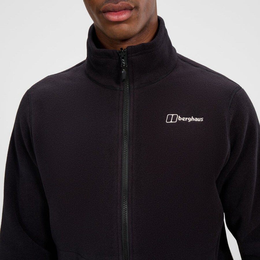 gli uomini del prisma interattiva polartec giacca in pile - nero berghaus