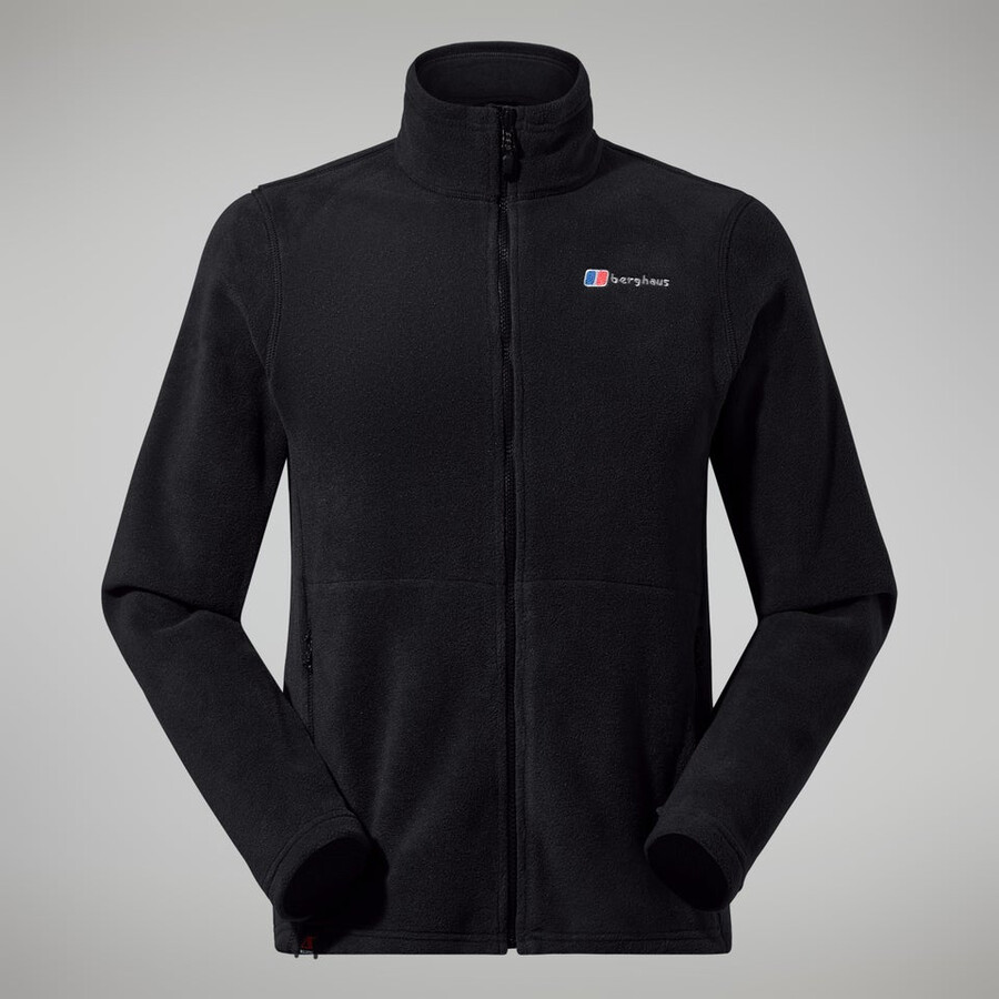 gli uomini del prisma polartec interattiva giacca - nero berghaus