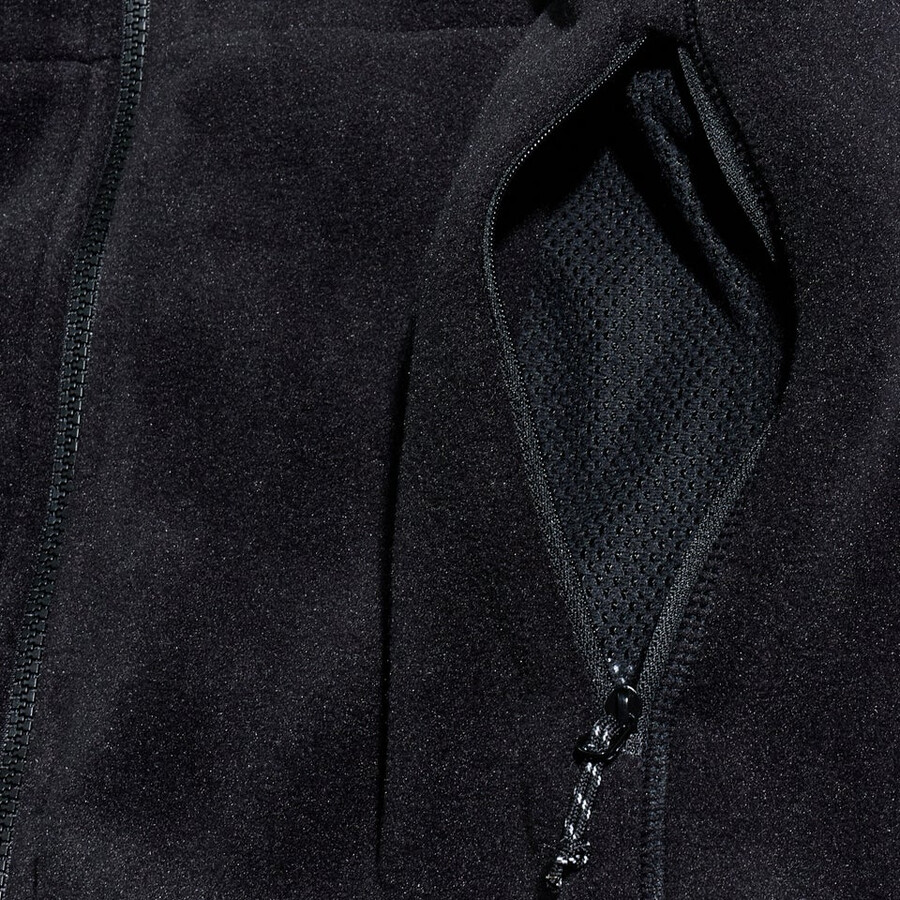 gli uomini del prisma polartec interattiva giacca - nero berghaus