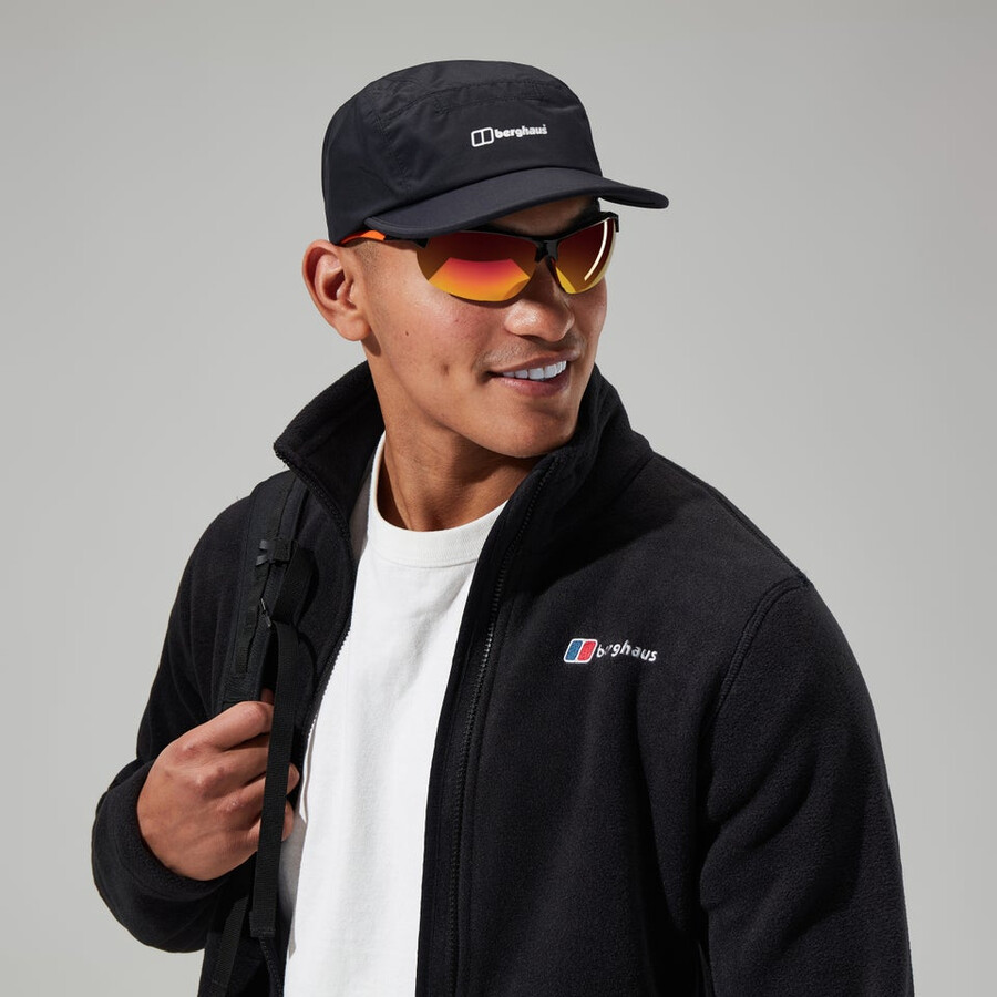 gli uomini del prisma polartec interattiva giacca - nero berghaus