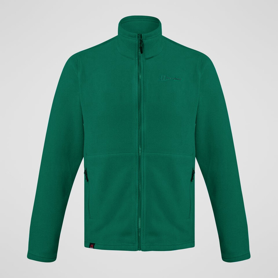 gli uomini del prisma interattiva di pile polartec giacca - verde berghaus