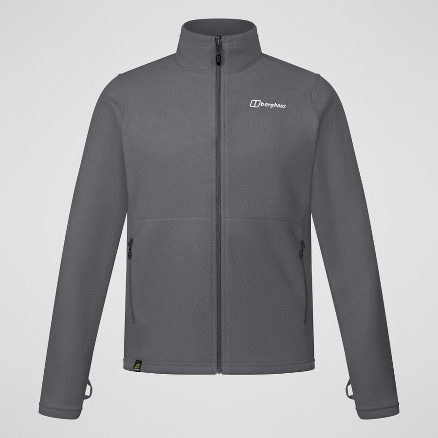 gli uomini del prisma interattiva polartec giacca in pile - grigio berghaus