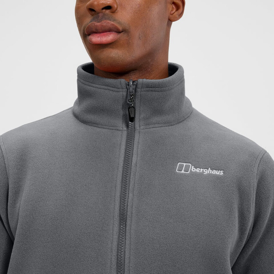 gli uomini del prisma interattiva polartec giacca in pile - grigio berghaus