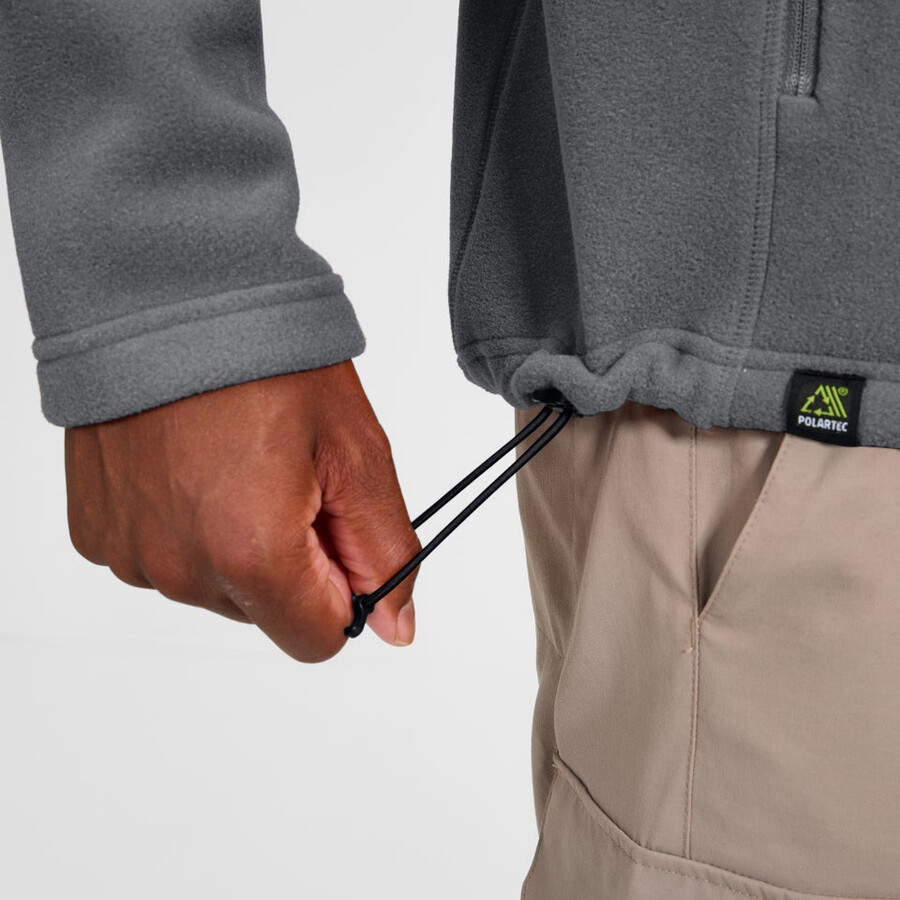 gli uomini del prisma interattiva polartec giacca in pile - grigio berghaus