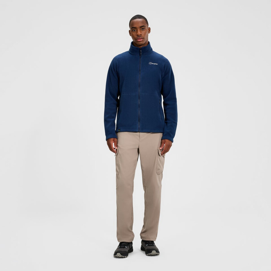 gli uomini del prisma interattiva polartec giacca in pile - blu berghaus