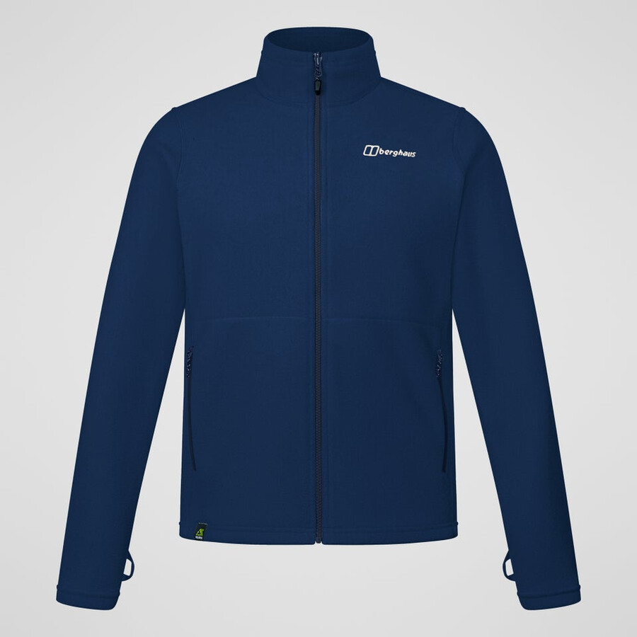 gli uomini del prisma interattiva polartec giacca in pile - blu berghaus