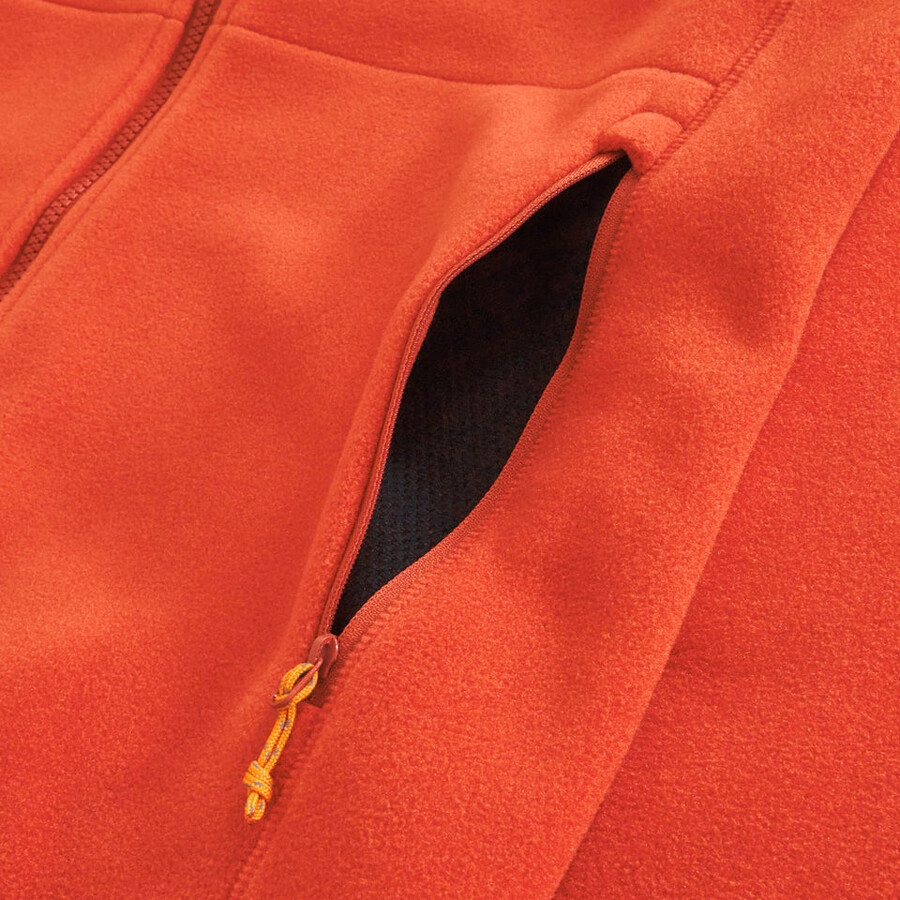 gli uomini del prisma interattiva polartec giacca in pile - arancio berghaus