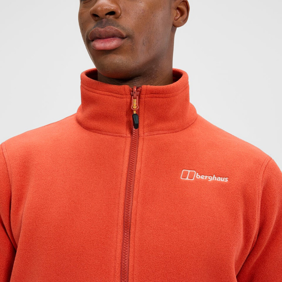 gli uomini del prisma interattiva polartec giacca in pile - arancio berghaus