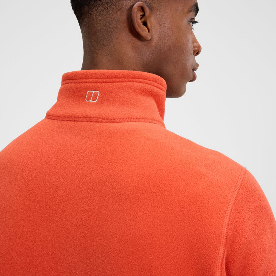 gli uomini del prisma interattiva polartec giacca in pile - arancio berghaus