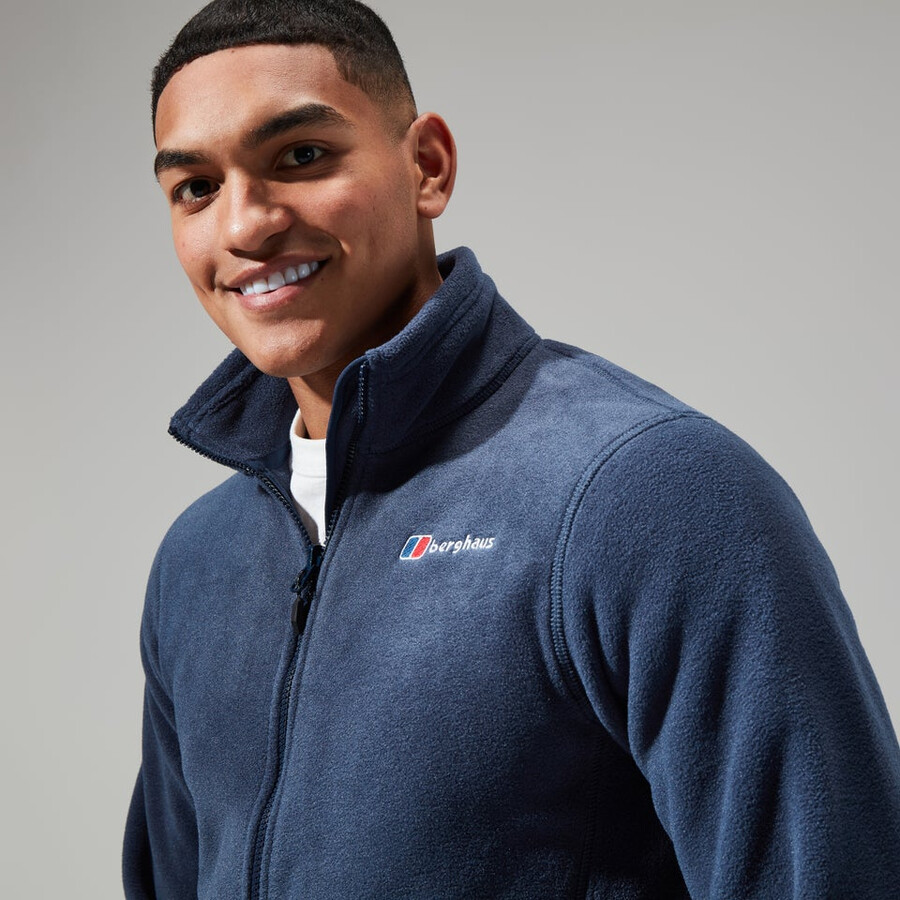 gli uomini del prisma polartec interattiva giacca - blu scuro berghaus