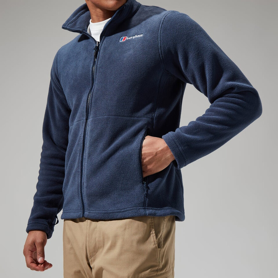 gli uomini del prisma polartec interattiva giacca - blu scuro berghaus