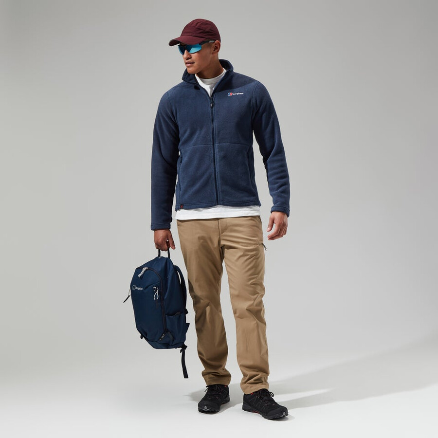 gli uomini del prisma polartec interattiva giacca - blu scuro berghaus