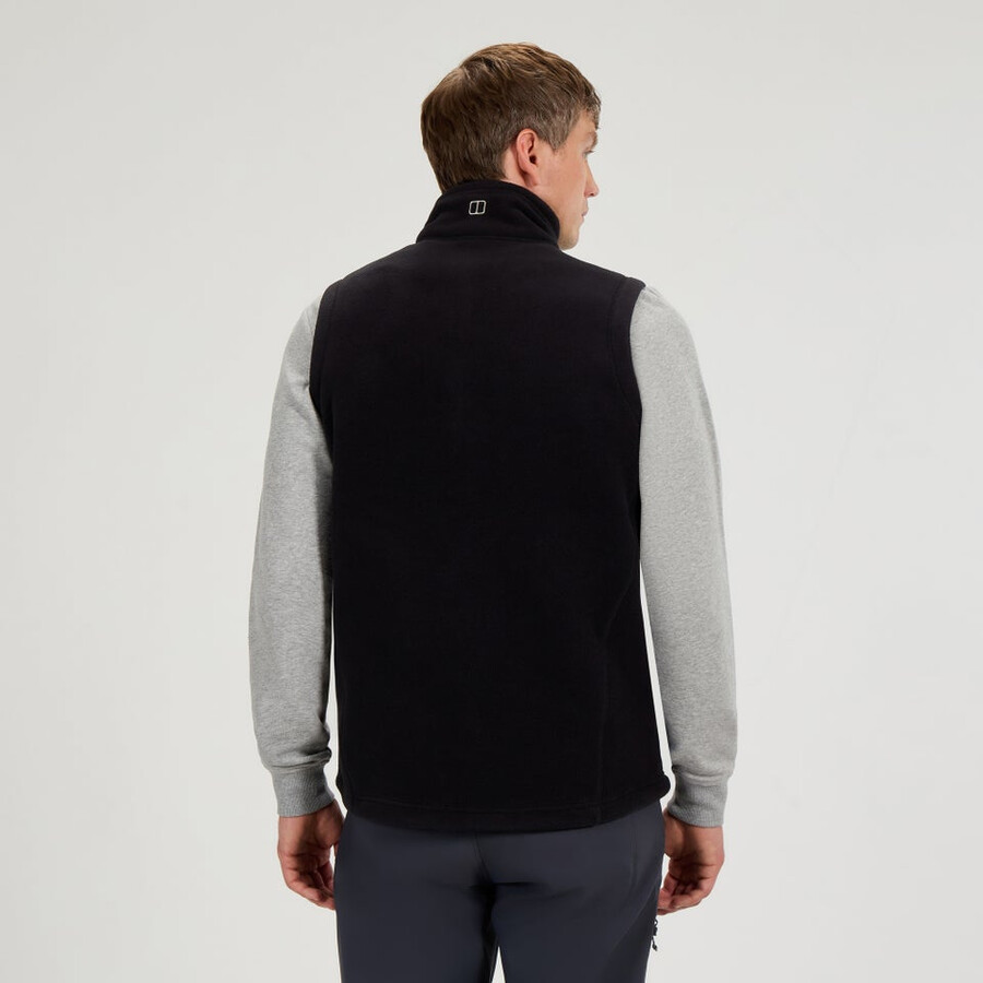 gli uomini del prisma interattiva polartec fleece gilet - nero berghaus