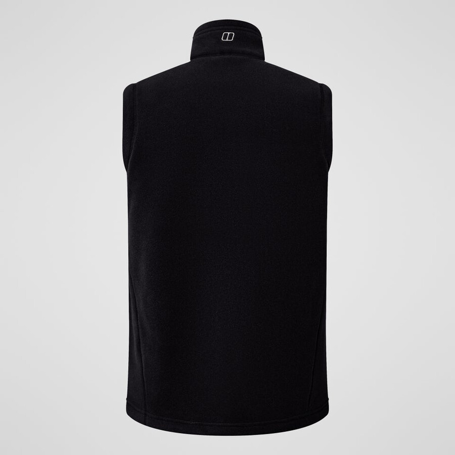 gli uomini del prisma interattiva polartec fleece gilet - nero berghaus